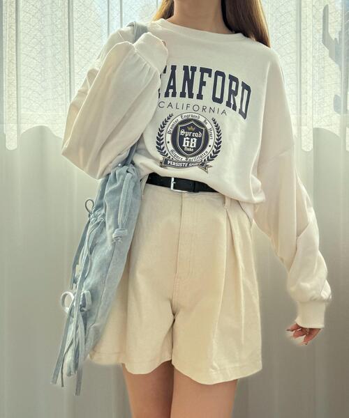 WEGO（ウィゴー）の「WEGO/ドロストリボンギャザートート（トートバッグ・レディース・スカイブルー/ブラック/ホワイト/レッド/ブラック系その他・FREE）」の7枚目の写真