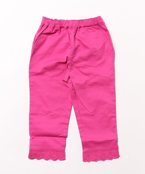 HAKKA KIDS(ハッカキッズ)の「ストレッチツイル7分丈パンツ(その他パンツ・キッズ・ベージュ/ピンク・100cm/110cm/120cm/130cm)」の2枚目の写真