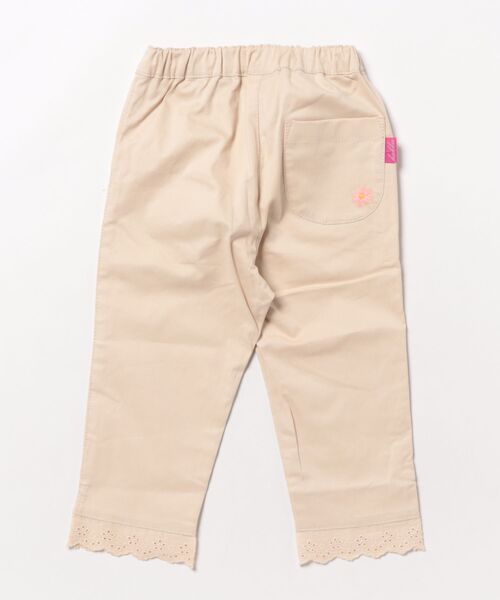 HAKKA KIDS(ハッカキッズ)の「ストレッチツイル7分丈パンツ(その他パンツ・キッズ・ベージュ/ピンク・100cm/110cm/120cm/130cm)」の3枚目の写真