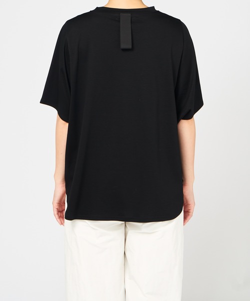 Canaco_（カナコ）の「canaco_:リラックスカットソー（Tシャツ/カットソー・レディース・ブラック/ホワイト・2）」の6枚目の写真