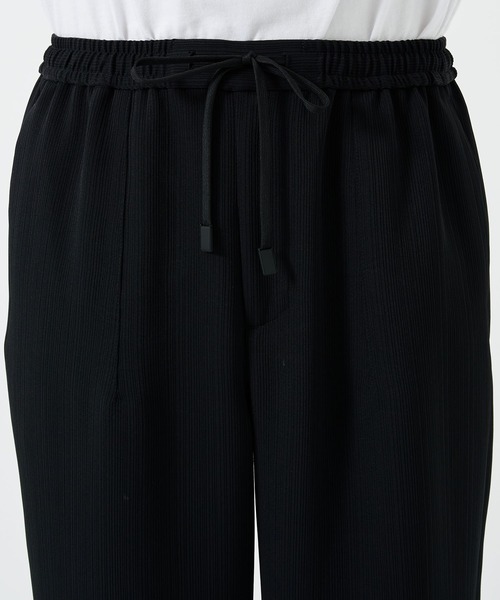 STUDIOUS(ステュディオス)の「PLEATS DOUGI PANTS(スラックス・メンズ・ライトベージュ/ブラック・1/2)」の19枚目の写真