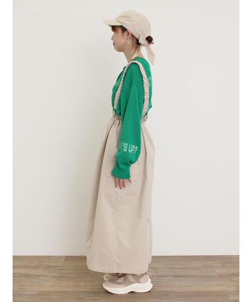 Samansa Mos2（サマンサ モスモス）の「サス取り外し2WAYスカート（スカート・レディース・ベージュ/ブラック/カーキ・F）」の12枚目の写真