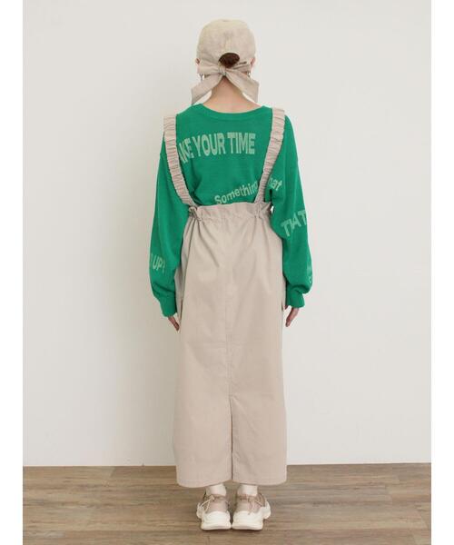 Samansa Mos2（サマンサ モスモス）の「サス取り外し2WAYスカート（スカート・レディース・ベージュ/ブラック/カーキ・F）」の13枚目の写真