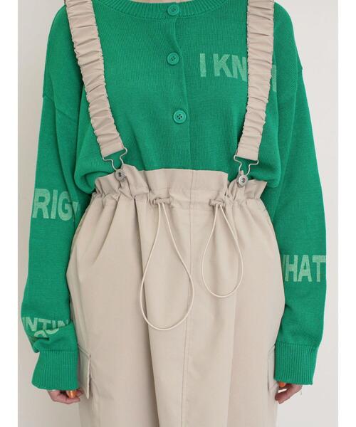 Samansa Mos2（サマンサ モスモス）の「サス取り外し2WAYスカート（スカート・レディース・ベージュ/ブラック/カーキ・F）」の15枚目の写真