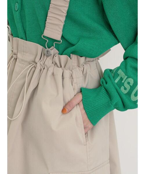 Samansa Mos2（サマンサ モスモス）の「サス取り外し2WAYスカート（スカート・レディース・ベージュ/ブラック/カーキ・F）」の16枚目の写真