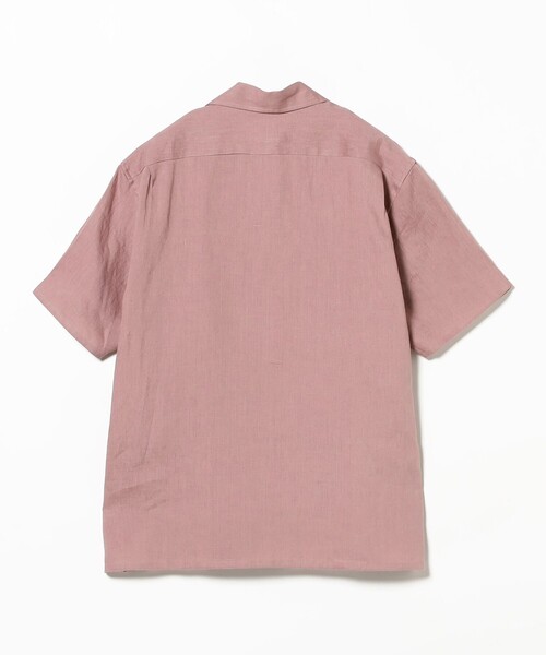 BEAMS F（ビームスエフ）の「【別注】Paul Stuart / リネン ハーフスリーブ プルオーバーシャツ（シャツ/ブラウス・メンズ・レッド系その他/ブラウン/ブラック・48/44/50/46）」の13枚目の写真