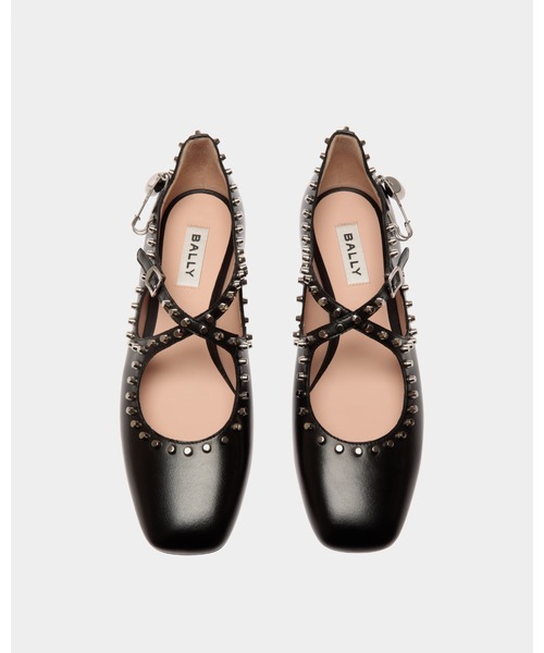 BALLY（バリー）の「BELISKA-STUDS（バレエシューズ・レディース・ブラック・35/36/36.5/37/38/39）」の3枚目の写真