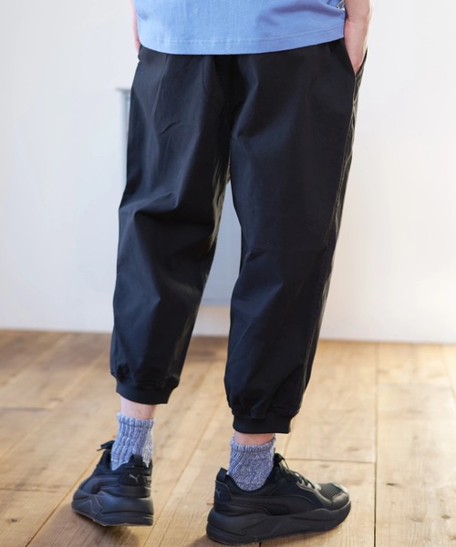 go slow caravan（ゴースローキャラバン）の「Duckster/ダックスター　ストレッチツイル リブクロップドパンツ（その他パンツ・メンズ・ブラック/カーキ/ベージュ/ダークインディゴブルー・MEDIUM/LARGE/X-LARGE）」の8枚目の写真