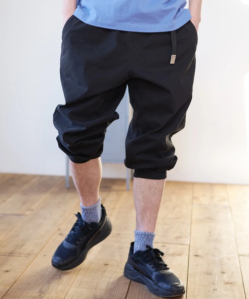 go slow caravan（ゴースローキャラバン）の「Duckster/ダックスター　ストレッチツイル リブクロップドパンツ（その他パンツ・メンズ・ブラック/カーキ/ベージュ/ダークインディゴブルー・MEDIUM/LARGE/X-LARGE）」の9枚目の写真