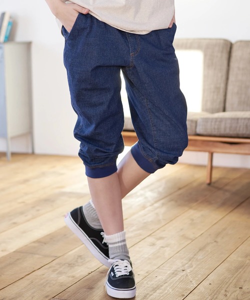 go slow caravan（ゴースローキャラバン）の「Duckster/ダックスター　ストレッチツイル リブクロップドパンツ（その他パンツ・メンズ・ブラック/カーキ/ベージュ/ダークインディゴブルー・MEDIUM/LARGE/X-LARGE）」の16枚目の写真