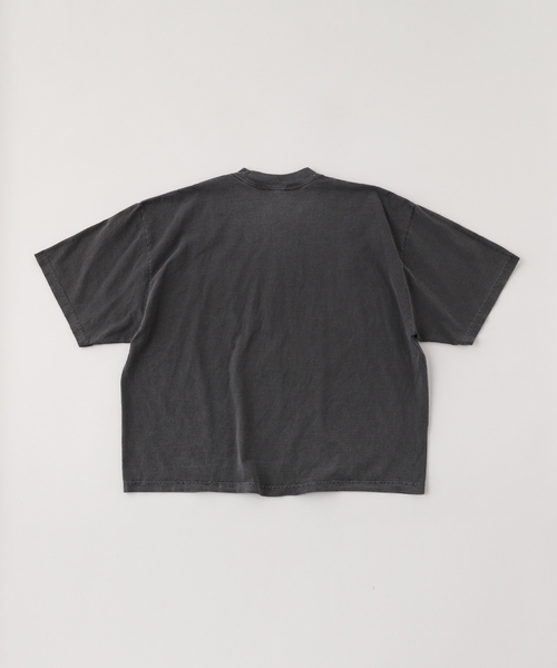 is-ness(イズネス)の「ISNESS MUSIC / イズネス ミュージック DISCO FLOCKY PRINT T-SHIRT(Tシャツ/カットソー・メンズ・チャコールグレー/ブラウン/ホワイト・LARGE/MEDIUM)」の8枚目の写真