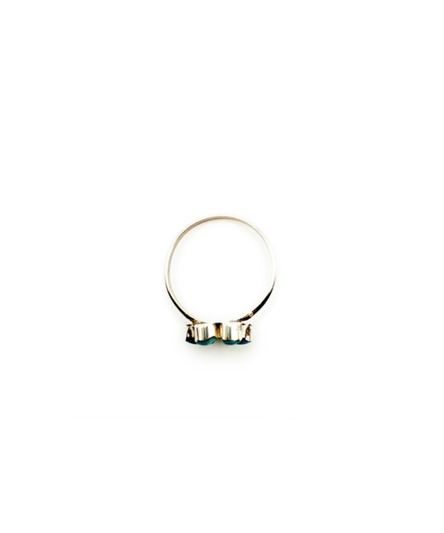 Indian Jewelry（インディアンジュエリー）の「THEATER シアター フラワーモチーフターコイズシルバーリング  Made in USA（リング・レディース・シルバー・#10/#13/#14）」の5枚目の写真