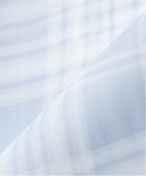 LOVETOXIC（ラブトキシック）の「チェックシアーシャツ（シャツ/ブラウス・キッズ・ブラック/オフホワイト/サックスブルー・M:150cm/S:140cm/L:160cm）」の15枚目の写真