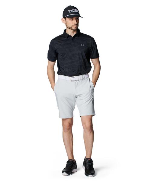 UNDER ARMOUR(アンダーアーマー)の「UAドライブチル プリント ポロ(ゴルフ/メンズ)(ポロシャツ・メンズ・ブラック・L/XL/M/S/2XL)」の4枚目の写真