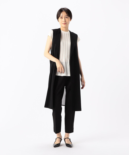 COMME CA（コムサ）の「スパークレーヨンポリエステル プルオーバー（ニット/セーター・レディース・ホワイト/ベージュ・9号/11号）」の7枚目の写真