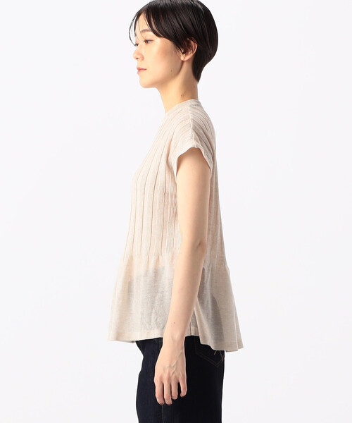 COMME CA（コムサ）の「スパークレーヨンポリエステル プルオーバー（ニット/セーター・レディース・ホワイト/ベージュ・9号/11号）」の15枚目の写真