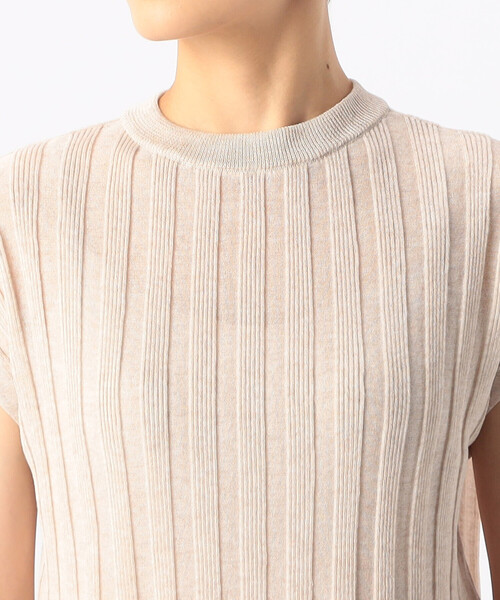 COMME CA（コムサ）の「スパークレーヨンポリエステル プルオーバー（ニット/セーター・レディース・ホワイト/ベージュ・9号/11号）」の17枚目の写真