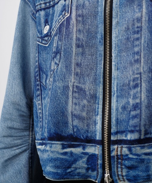 メゾンマーブル♡Denim Jacket 再販】Tulle Denim Jacket – MAISON MARBLE