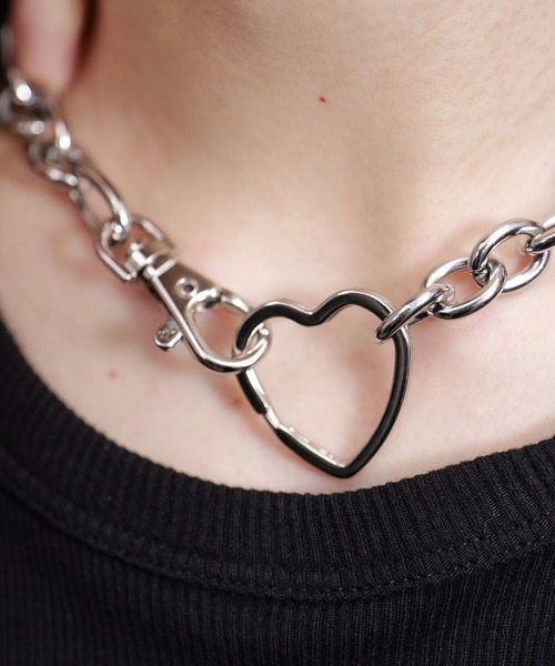 PLAN To（プラントゥ）の「Surgical Stainless Wide Chain Motif Necklace - サージカルステンレスワイドチェーンモチーフネックレス（ネックレス・メンズ・シルバー・FREE）」の16枚目の写真