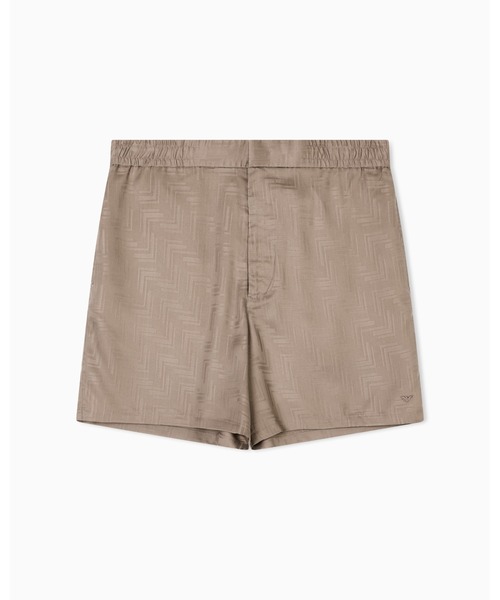 EMPORIO ARMANI(エンポリオアルマーニ)の「【エンポリオ アルマーニ】レギュラーフィット バミューダパンツ テンセルジャカード(その他パンツ・メンズ・ブラック/モカ/その他・44/46/48/50/52)」の3枚目の写真