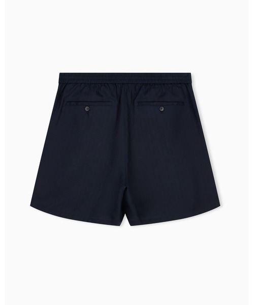 EMPORIO ARMANI(エンポリオアルマーニ)の「【エンポリオ アルマーニ】レギュラーフィット バミューダパンツ テンセルジャカード(その他パンツ・メンズ・ブラック/モカ/その他・44/46/48/50/52)」の5枚目の写真