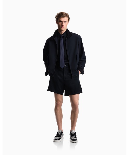 EMPORIO ARMANI(エンポリオアルマーニ)の「【エンポリオ アルマーニ】レギュラーフィット バミューダパンツ テンセルジャカード(その他パンツ・メンズ・ブラック/モカ/その他・44/46/48/50/52)」の9枚目の写真