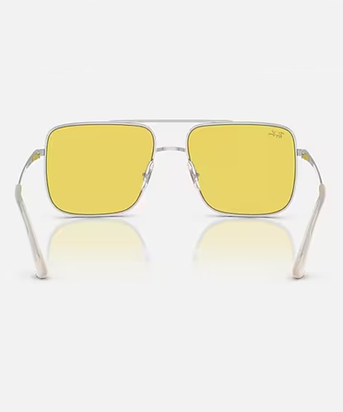 Ray-Ban(レイバン)の「Ray-Ban/レイバン サングラス ARI BIO-BASED 紫外線対策 0RB3758 003/6D(サングラス・メンズ・シルバー・56cm)」の6枚目の写真