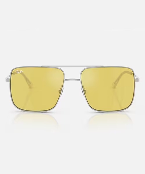 Ray-Ban(レイバン)の「Ray-Ban/レイバン サングラス ARI BIO-BASED 紫外線対策 0RB3758 003/6D(サングラス・メンズ・シルバー・56cm)」の9枚目の写真