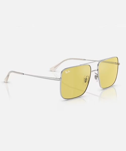 Ray-Ban(レイバン)の「Ray-Ban/レイバン サングラス ARI BIO-BASED 紫外線対策 0RB3758 003/6D(サングラス・メンズ・シルバー・56cm)」の5枚目の写真