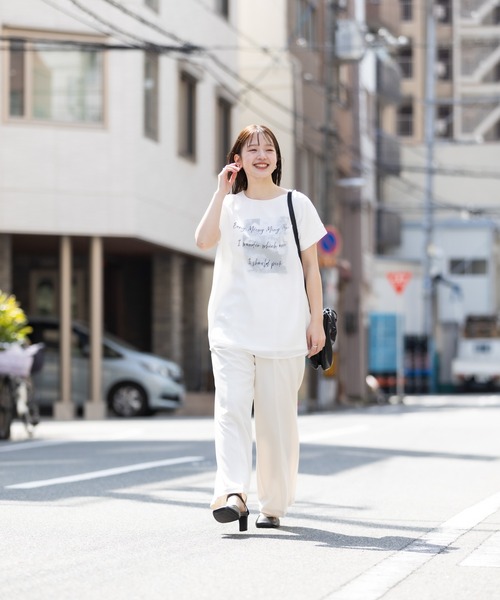 KATHARINE ROSS（キャサリンロス）の「【meeny miny】【旭山動物園応援商品】アニマルPhotoシフォンTシャツ（Tシャツ/カットソー・レディース・ホワイト/ブラック・MEDIUM）」の21枚目の写真