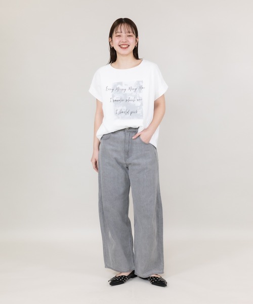 KATHARINE ROSS（キャサリンロス）の「【meeny miny】【旭山動物園応援商品】アニマルPhotoシフォンTシャツ（Tシャツ/カットソー・レディース・ホワイト/ブラック・MEDIUM）」の18枚目の写真