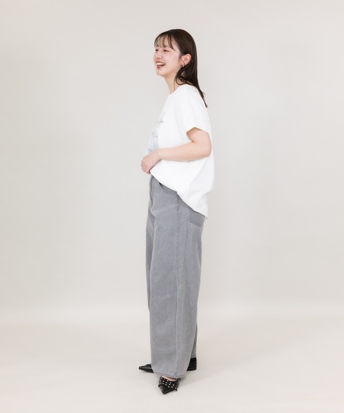 KATHARINE ROSS（キャサリンロス）の「【meeny miny】【旭山動物園応援商品】アニマルPhotoシフォンTシャツ（Tシャツ/カットソー・レディース・ホワイト/ブラック・MEDIUM）」の17枚目の写真