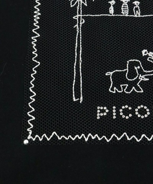 STUDIO PICONE（スタジオピッコーネ）の「コットン１００％冷感プルオーバー（Tシャツ/カットソー・レディース・ブラック/グリーン/ホワイト/オレンジ・M/L/LL）」の7枚目の写真