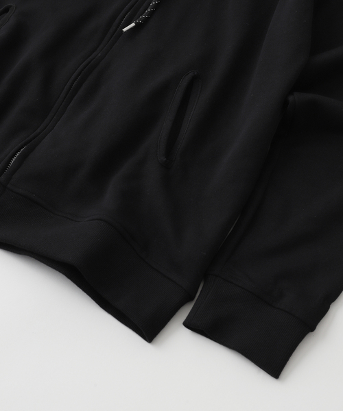 JOINT WORKS(ジョイントワークス)の「MYS MYS/ミースミースCIRCLE ZIP UP HOODIE(パーカー・メンズ・ベージュ/ブラック・LARGE/MEDIUM)」の4枚目の写真