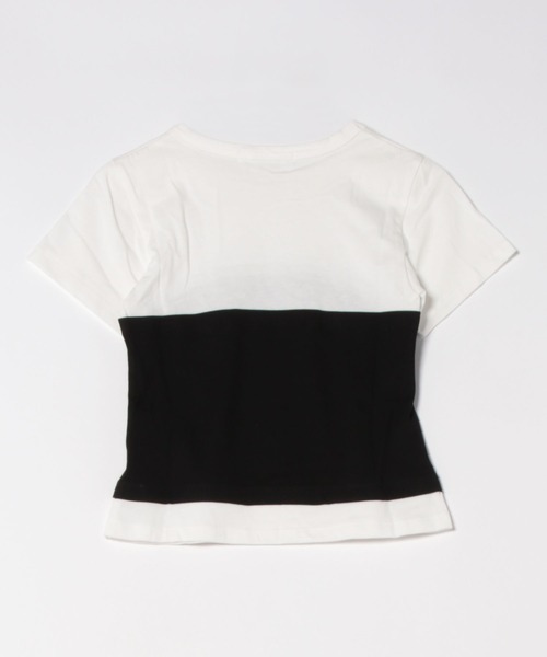 SUWDEE(スーディー)の「rib bustier docking t-shirt(Tシャツ/カットソー・レディース・ブラック/ベージュ・FREE)」の13枚目の写真