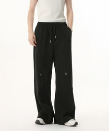 フロントジップスウェットパンツ