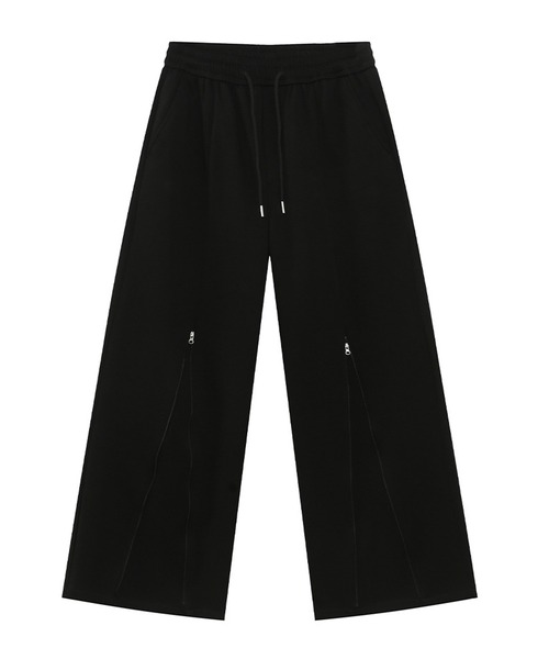 CORPUS TOKYO(コーパス トーキョー)の「フロントジップスウェットパンツ(スウェットパンツ・メンズ・ブラック/ネイビー/グレー・1/2/4/3)」の4枚目の写真