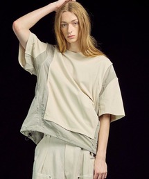 MAISON SPECIAL(]XyV)́sUNISEXtPrime-Over Layering Crew Neck T-shirt/vCI[o[CON[lbNTVcyMAISON SPECIAL/]XyVz(TVc/Jbg\[)