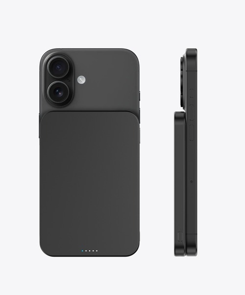 MaGdget(マジェット)の「〈MaGdget/マジェット〉MaGdget Battery 5000mAh Qi2/マジェット バッテリー モバイルバッテリー(スマホグッズ・メンズ・ブラック/シルバー・ONE SIZE)」の16枚目の写真