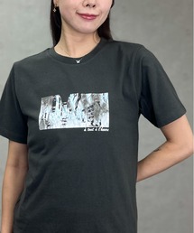 天竺箔プリントTシャツ