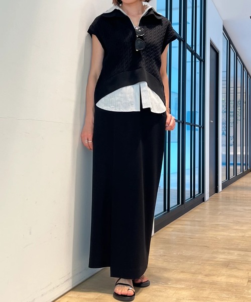 マイストラーダ　ケーブルドッキングニット Mystrada（マイストラーダ）の「ケーブルドッキングニット