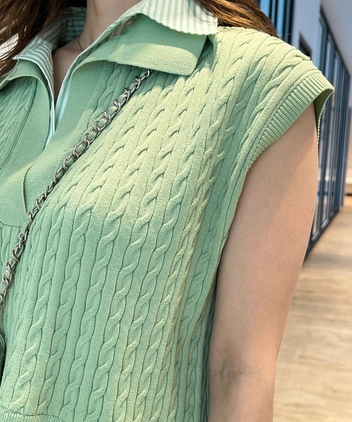 Mystrada（マイストラーダ）の「ケーブルドッキングニット（ニット