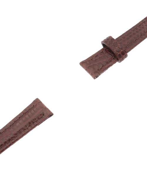 HIROB（ヒロブ）の「lizard leather belt 10mm Brown（その他・レディース・ブラウン・FREE）」の3枚目の写真