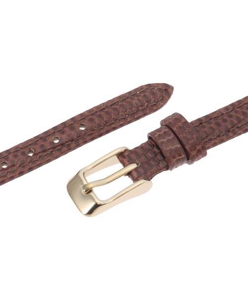 HIROB（ヒロブ）の「lizard leather belt 10mm Brown（その他・レディース・ブラウン・FREE）」の6枚目の写真