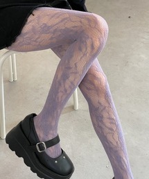 Per sist ence（パーシエンス）の「フラワーレースカラータイツ（タイツ/ストッキング）」