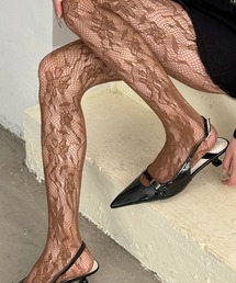 Per sist ence（パーシエンス）の「フラワーレースカラータイツ（タイツ/ストッキング）」