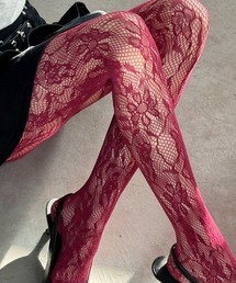 Per sist ence（パーシエンス）の「フラワーレースカラータイツ（タイツ/ストッキング）」