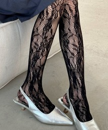 Per sist ence（パーシエンス）の「フラワーレースカラータイツ（タイツ/ストッキング）」