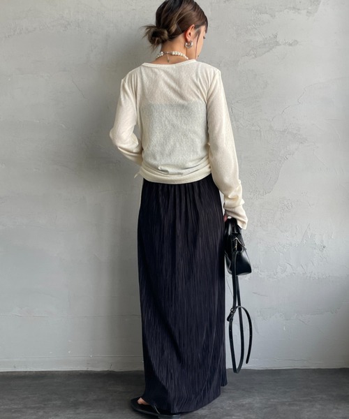 ifsixwasnine / ロングスリーブカットソー Bonfil / クルーネックロングスリーブカットソー｜ESTNATION