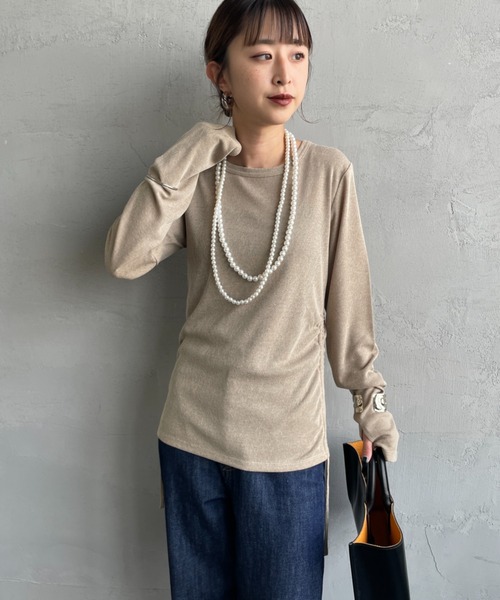 ifsixwasnine / ロングスリーブカットソー Bonfil / クルーネックロングスリーブカットソー｜ESTNATION